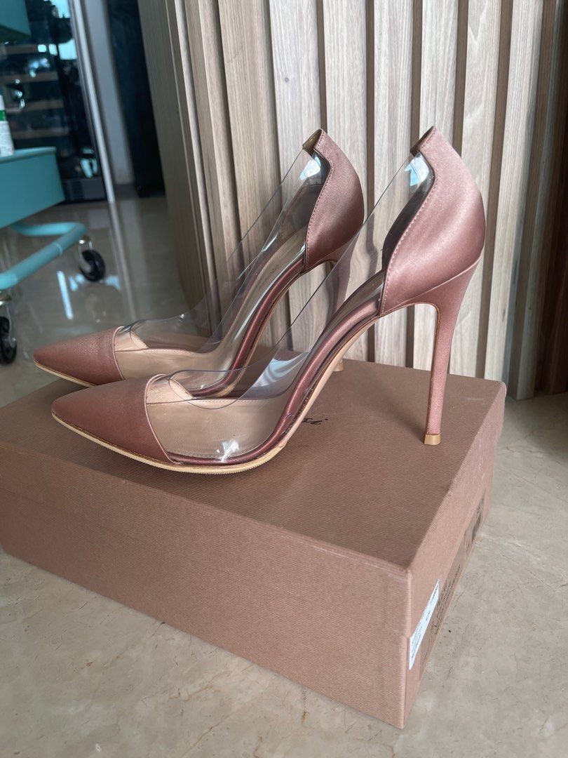 Gianvito rossi plexi sandals sales