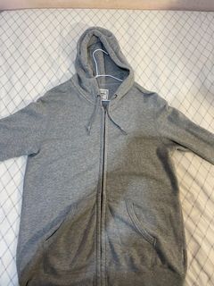 Authentic original wash 淺灰色連帽外套