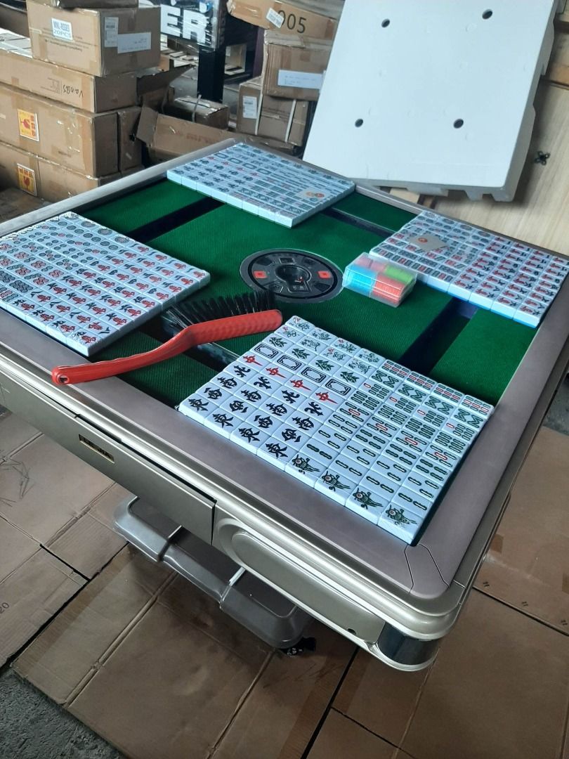 AUTOMATIC MAHJONG TABLE/BR AND NEW GAMING TABLE FREE MAHJONG DICE ...