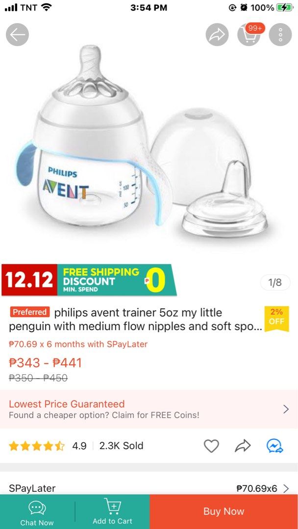 Avent Bottle ( for training cup also) (Category: Breastfeeding & Bottle Feeding) located in Manila. Submitted by DRonlineshop (Listing ID 1201732395, Image 3). Description: ✅2in1 feeding bottle and training cup ✅fix price na po ‼️ try to check in shoppe training cup lang 400 plus na☺️ .