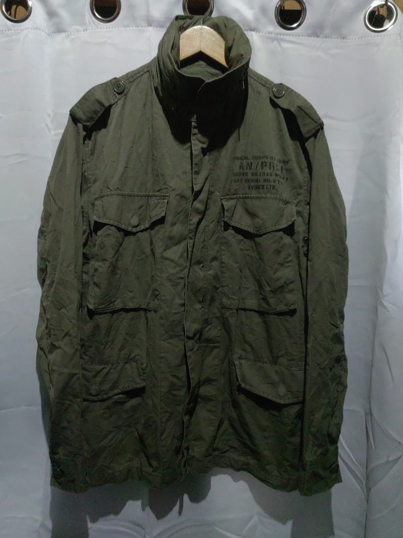 AVIREX M65 FIELD JACKET, Men's Fashion, Coats, Jackets and Outerwear on ...