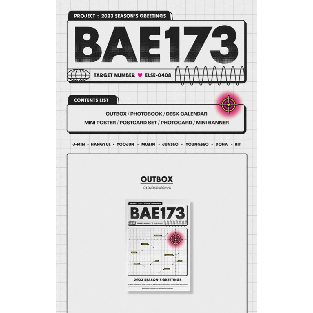 BAE173 ムジン Everline限定 トレカ - K-POP