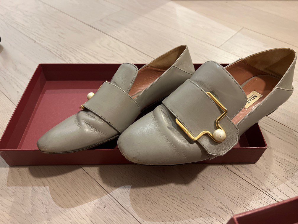 Bally leather Maelle loafers US5.5 FR36 Loafers Carousell