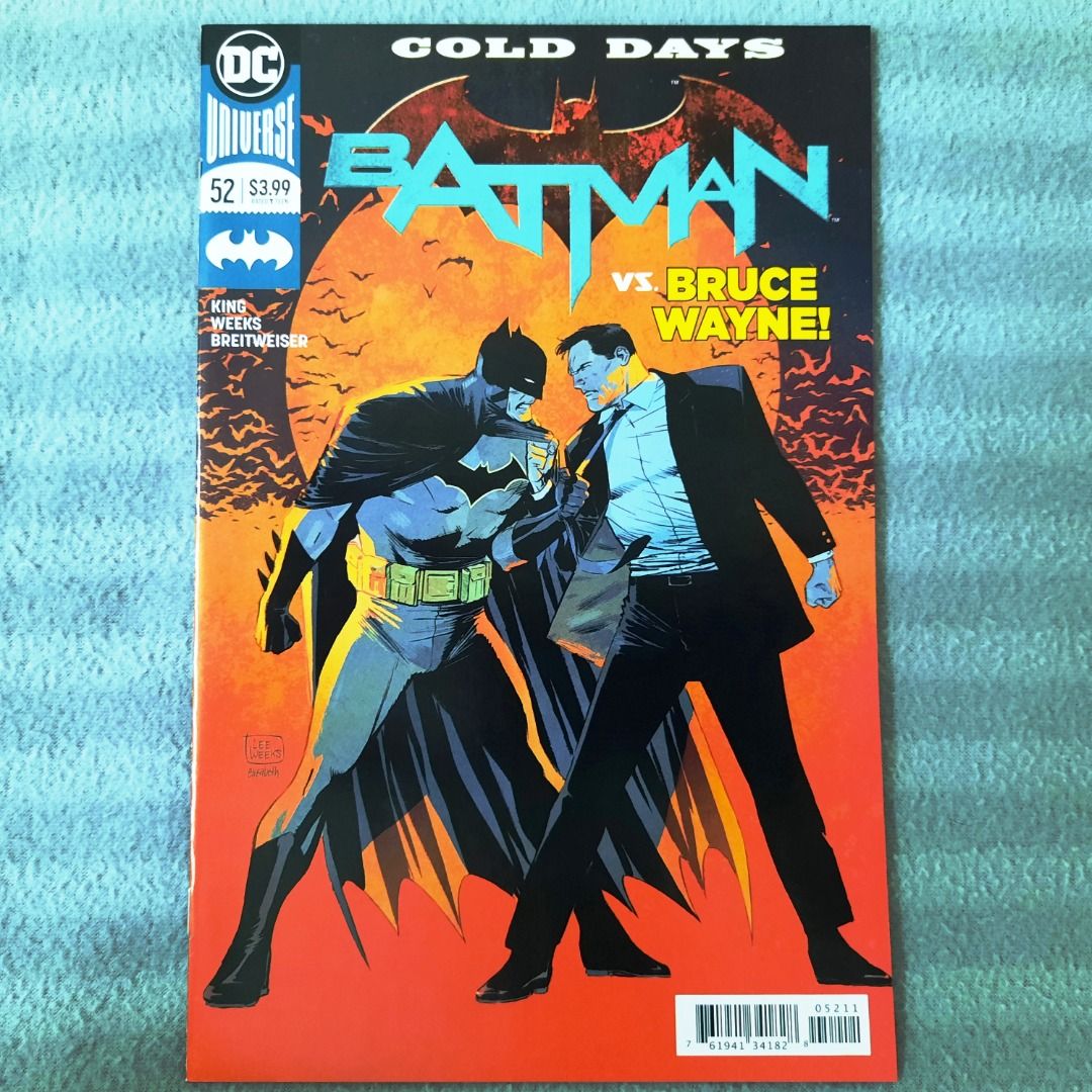 Batman #52 (3rd Series) DC Comics (Tom King, Lee Weeks), Hobbies & Toys,  Books & Magazines, Comics & Manga on Carousell