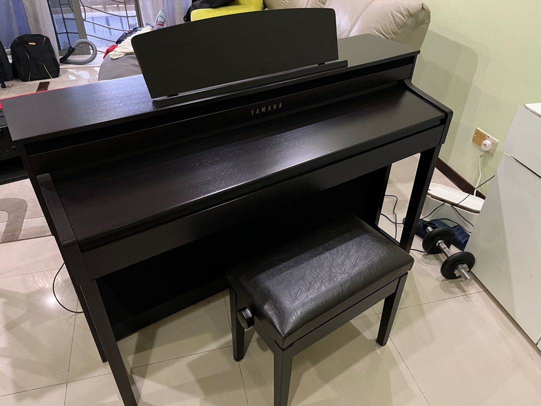 Best Wood Keys Yamaha CLP480 Digital Piano Triple Amp System, Hobbies