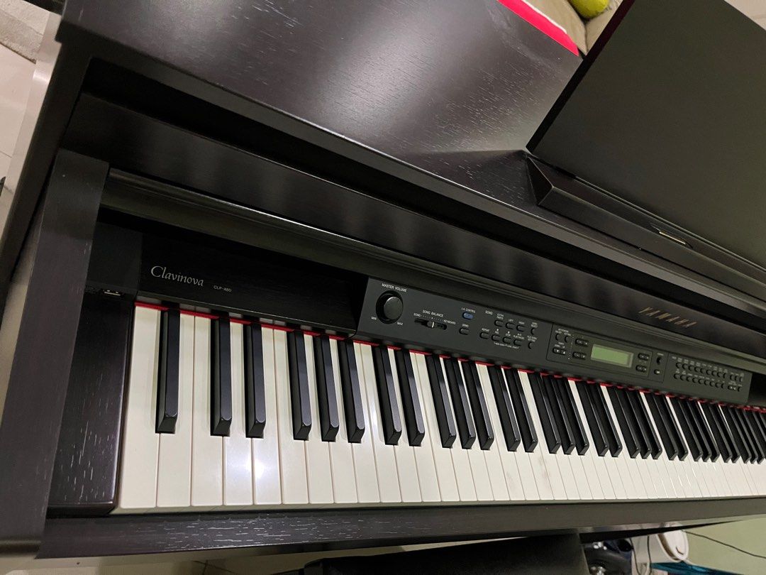 Best Wood Keys Yamaha CLP480 Digital Piano Triple Amp System, Hobbies