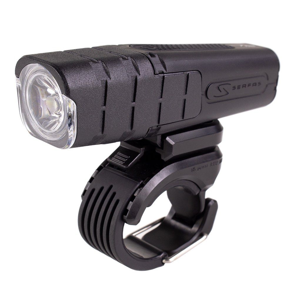 Bicycle light SERFAS TRUE 1000 HEADLIGHT MTB BLACK (W/3 BRACKETS