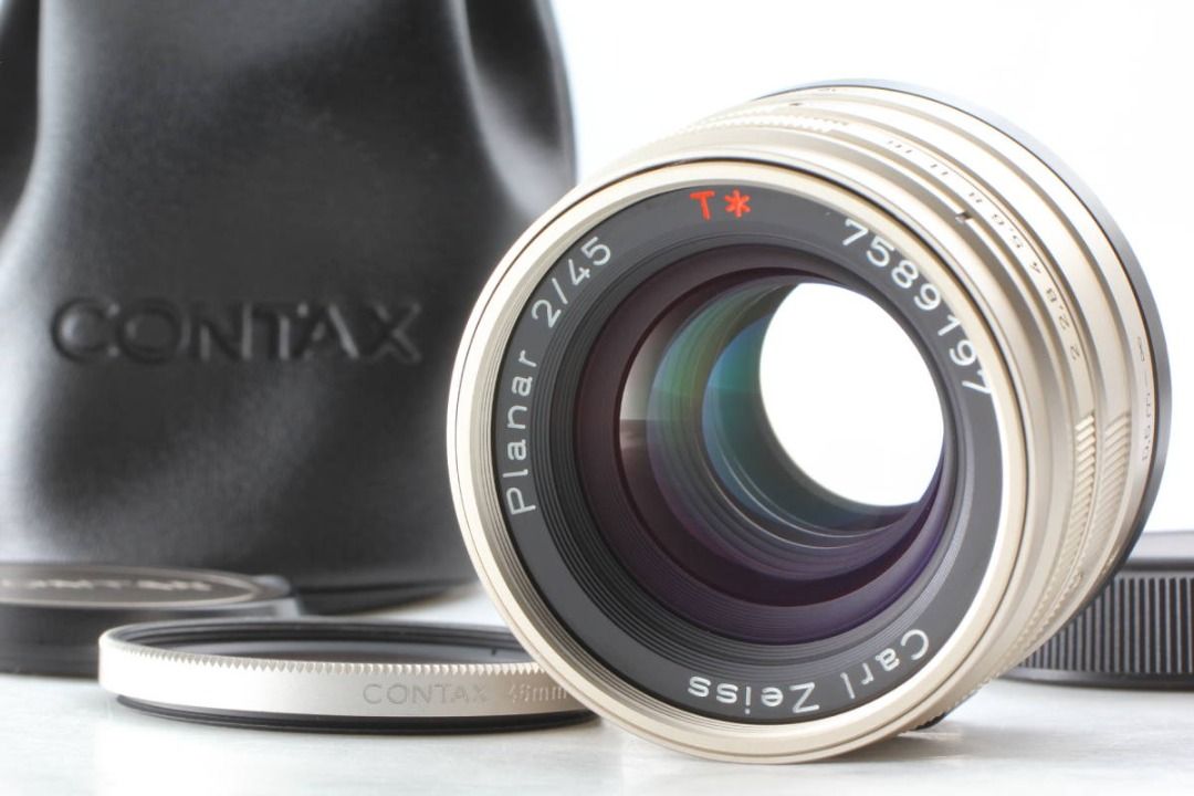 BMC] Contax G Carl Zeiss T* Planar 45mm F2 Auto Focus on Contax G1