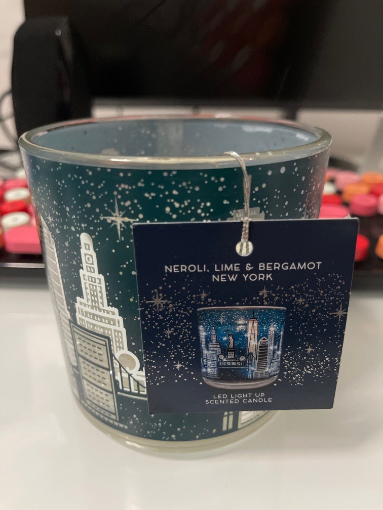 BN M&S LED light up scented candle, Furniture & Home Living, Home