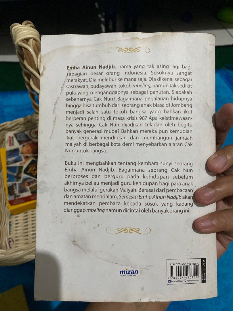 Buku Emha Ainun Nadjib Buku And Alat Tulis Buku Di Carousell