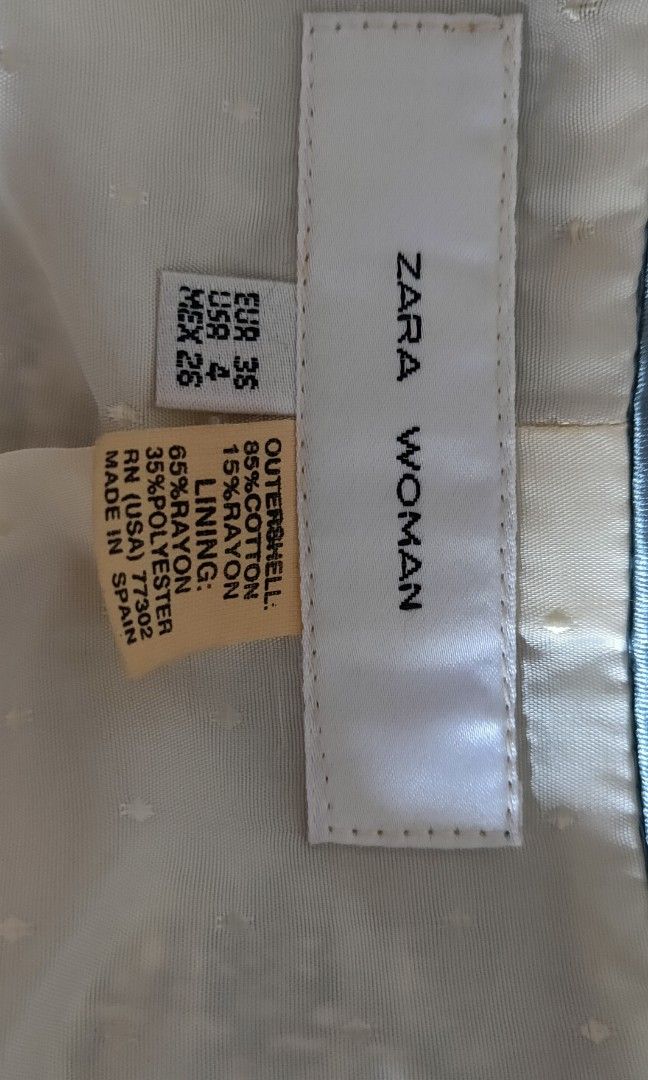 Burberry Zara Mango Tweed Jacket