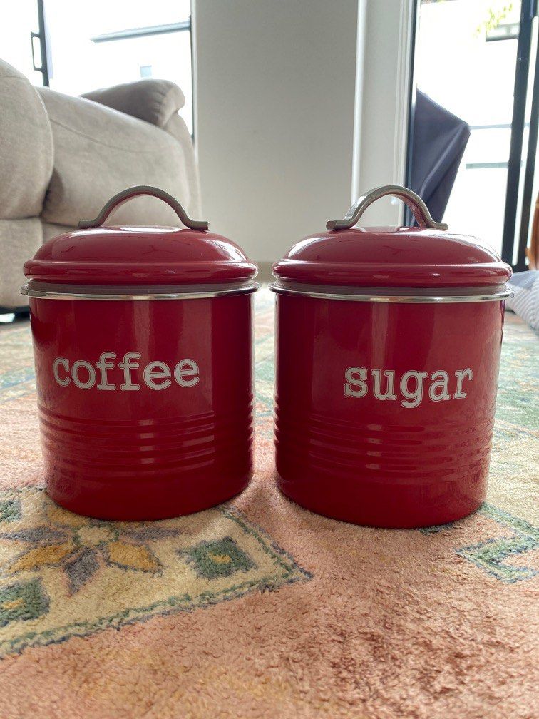 Canister (Coffee & Sugar), Furniture & Home Living, Kitchenware