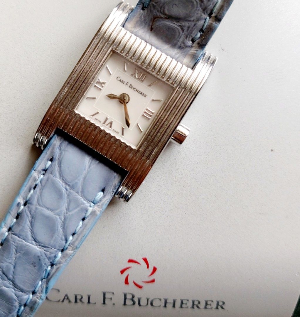 White sales gold watch