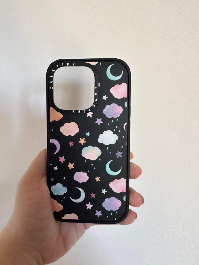 Casetify Matte Black case for iPhone 14 pro, Mobile Phones & Gadgets