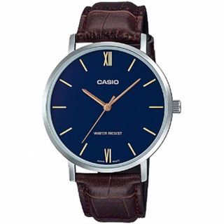 Vintage classic look Casio LTP-VT01L-2B LTPVT01L-2B Quartz Analog Ladies / Womens Brown Leather Watch