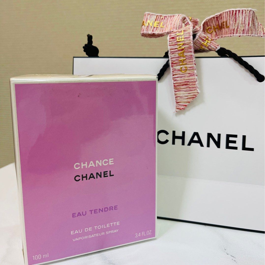 Chanel chance eau tendre edt 100ml, Beauty & Personal Care, Fragrance &  Deodorants on Carousell