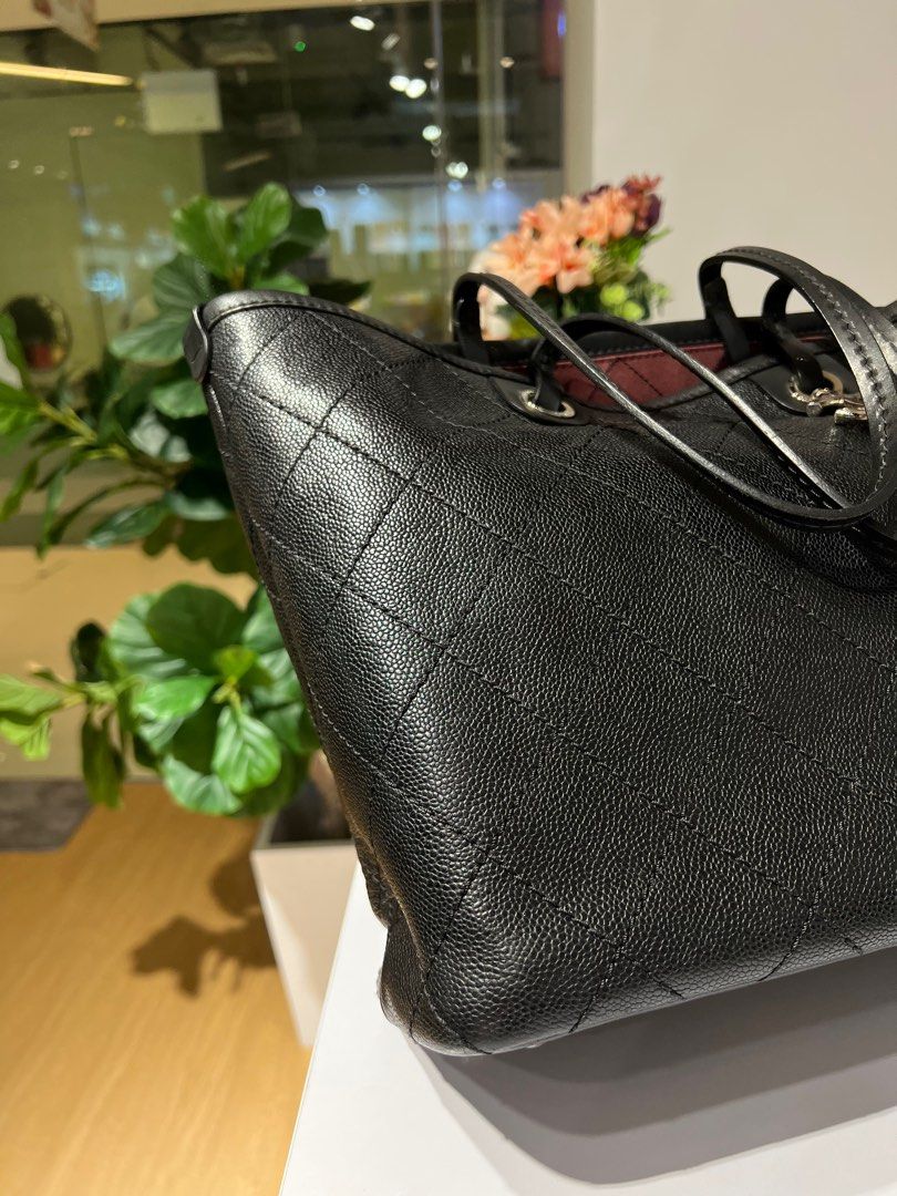 CHANEL LARGE ZIP SHOPPING TOTE, Luxury, Bags Wallets on Carousell