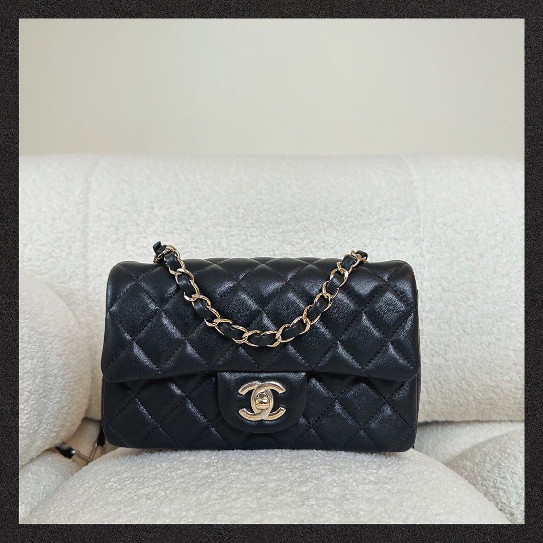 Chanel 22s small hobo bag black caviar, Luxury, Bags & Wallets on Carousell