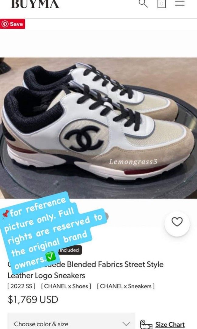 Chanel trainers dhgate top