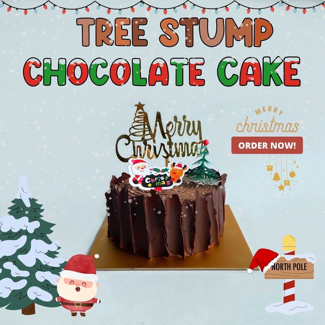Chocolate Christmas cake recipe | delicious. magazine