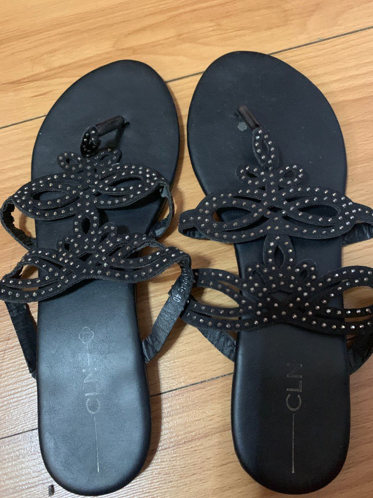 CLN sandals, Women's Fashion, Footwear, Flats & Sandals on Carousell