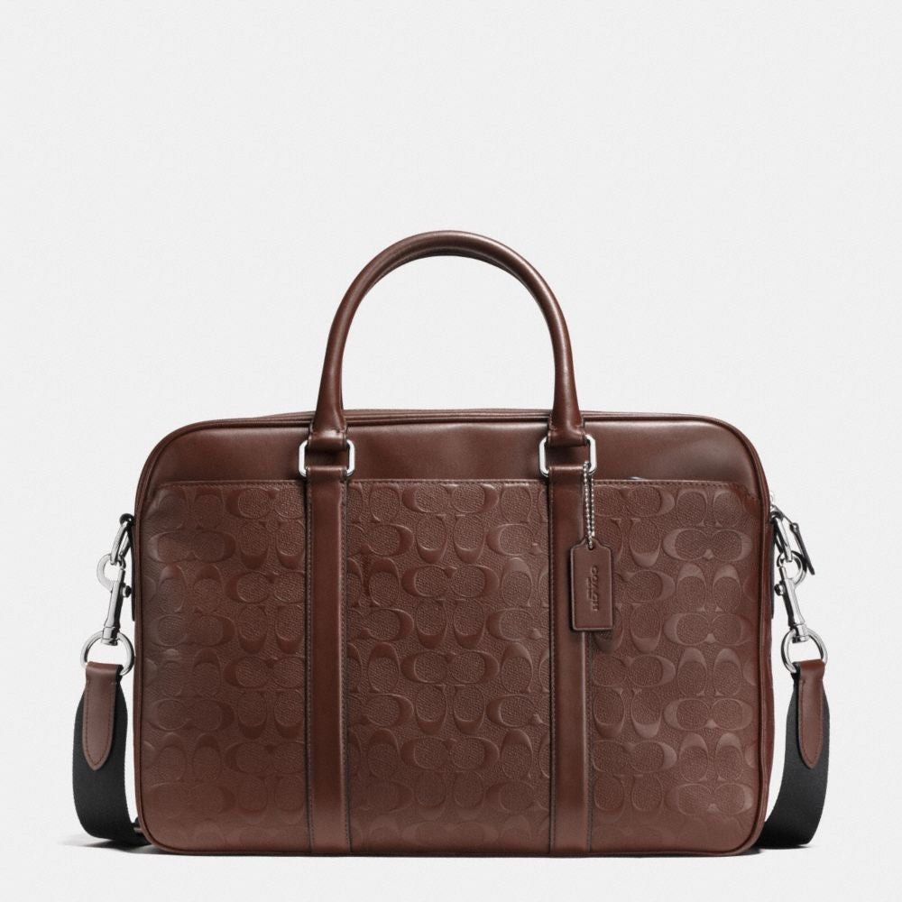 Coach perry slim briefcase on sale