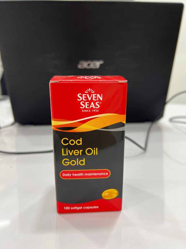 Cod Liver Oil Gold, Health & Nutrition, Health Supplements, Vitamins