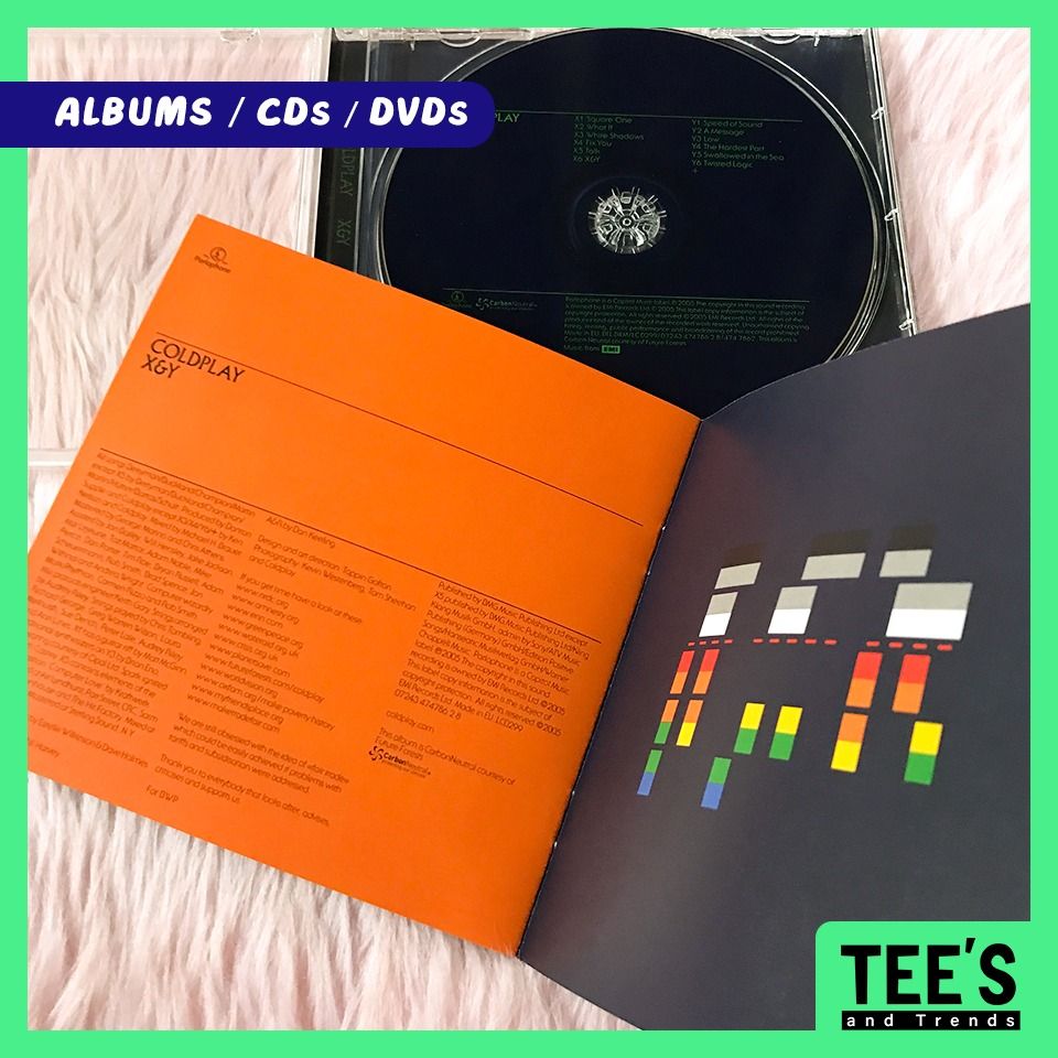 Coldplay X & Y, Hobbies & Toys, Music & Media, CDs & DVDs on Carousell