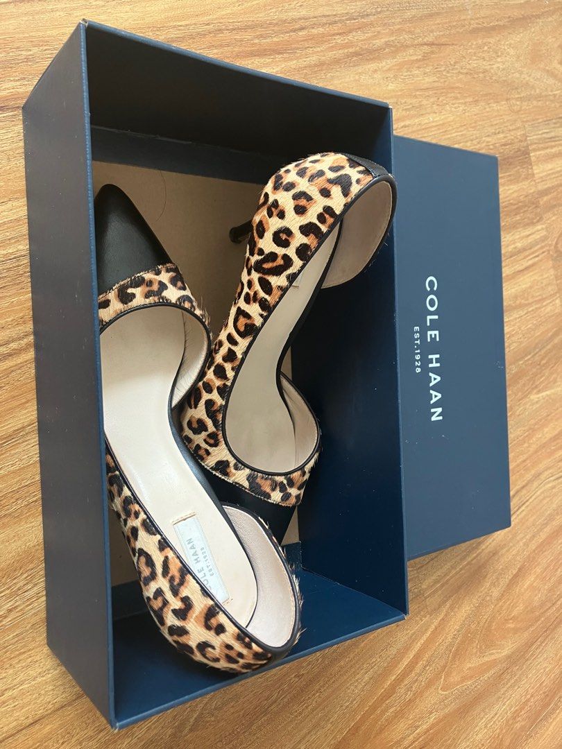 Cole haan discount leopard heels