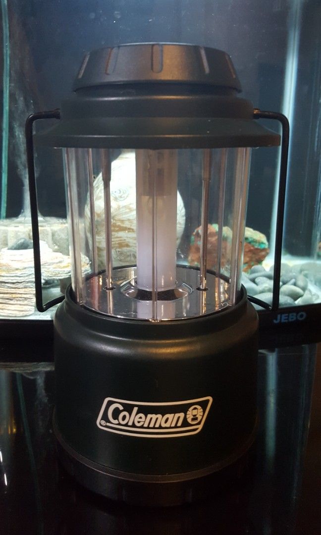 coleman battery lantern