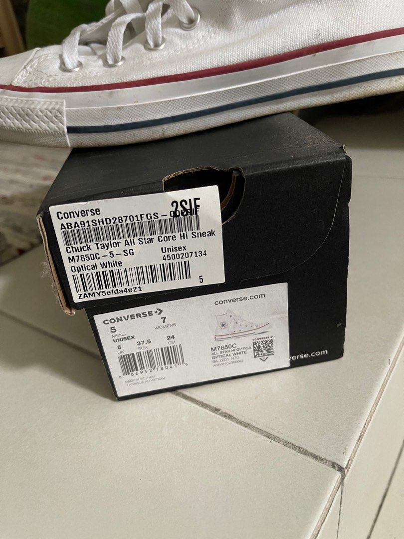 CONVERSE CHUCK TAYLOR ALL STAR CORE HIGH SNEAKERS, Women's Fashion,  Footwear, Sneakers on Carousell