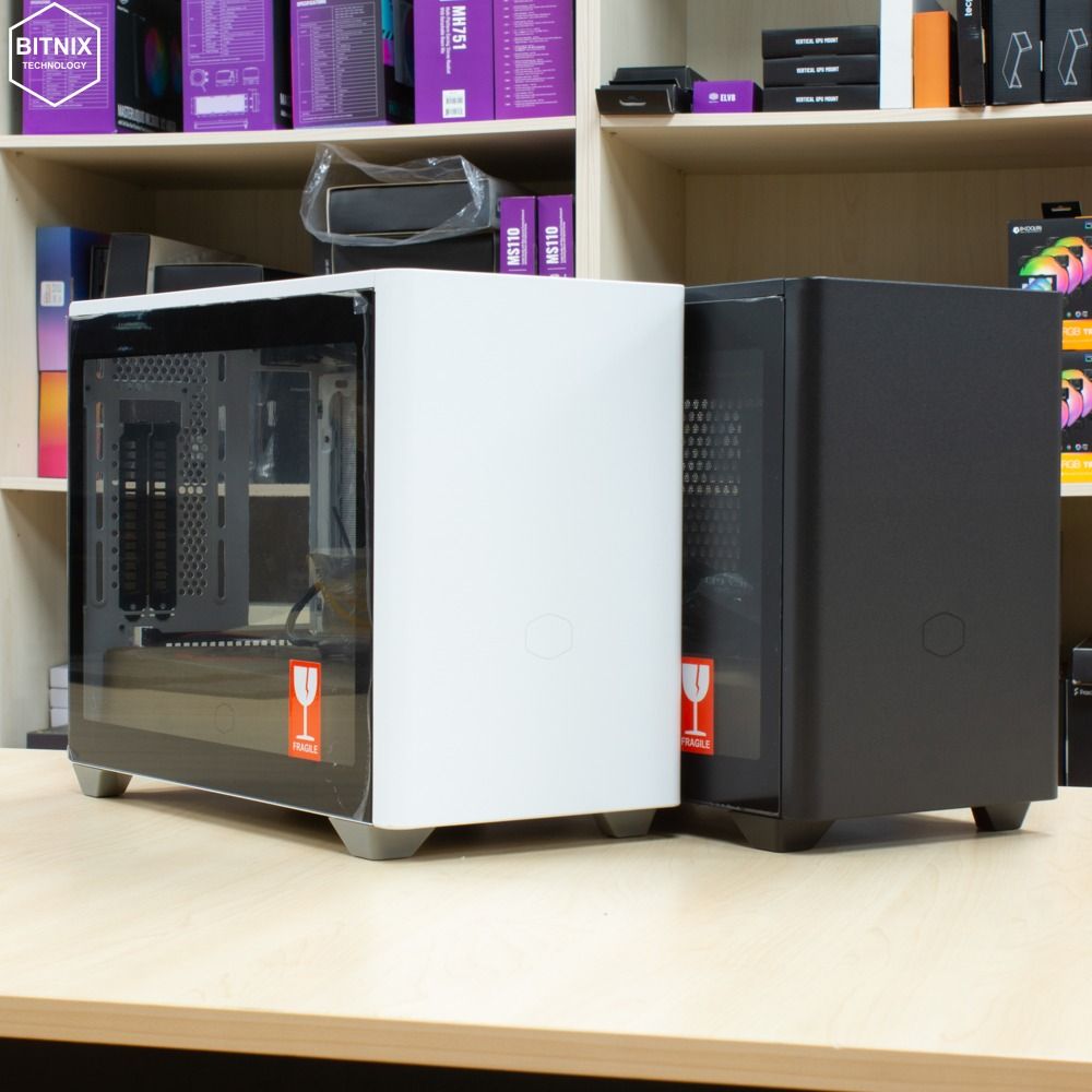 COOLER MASTER MASTERBOX NR200P ITX CASING ( Black / White ), Computers