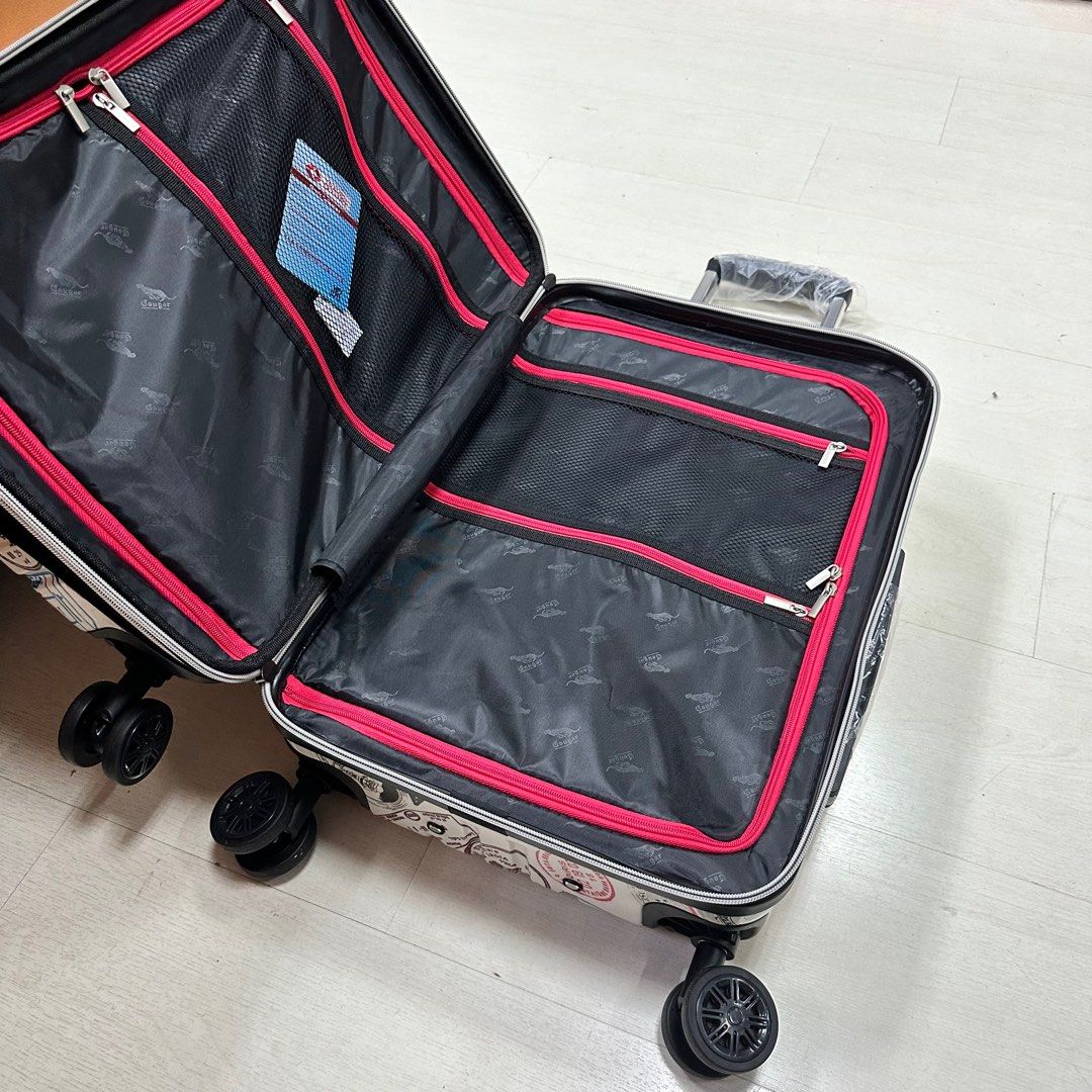 Cougar 美洲豹 環遊世界郵戳 行李箱ABS+PC、鋁合金拉桿、TSA海關鎖、專利萬向減震輪 20吋 照片瀏覽 7
