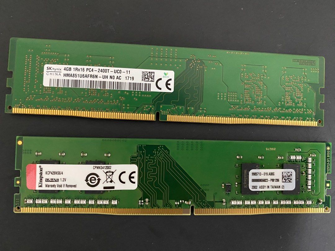 Desktop DDR4 ram 4GB, Computers & Tech, Parts & Accessories, Computer ...