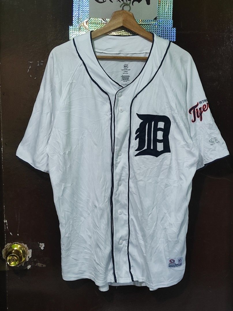 Detroit Tigers Men's Authentic Road Nike Jersey by Vintage Detroit Collection