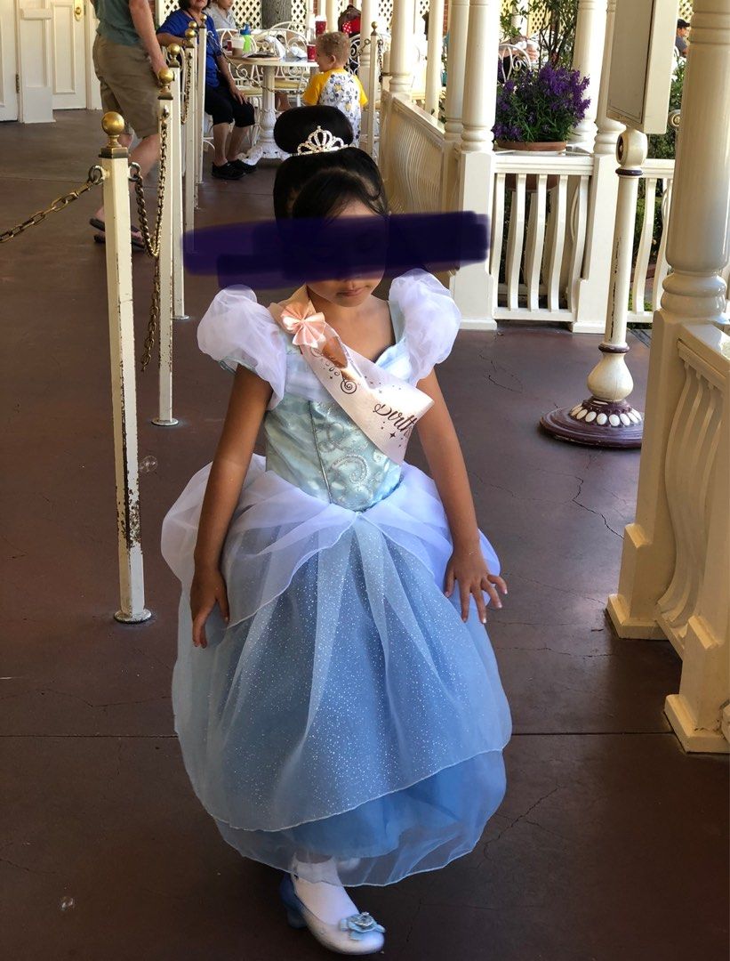 Disney Cinderella princess gown dress 5T 6T 7T