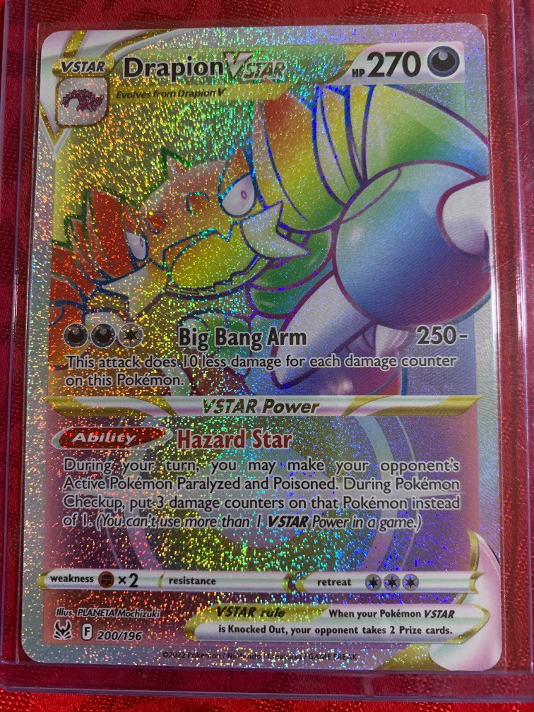 drapion rainbow vstar, Hobbies & Toys, Toys & Games on Carousell