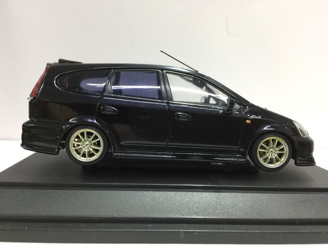 ☆エブロ 1/43 無限 ホンダ ストリーム M7 スポーツ シルバー 287
