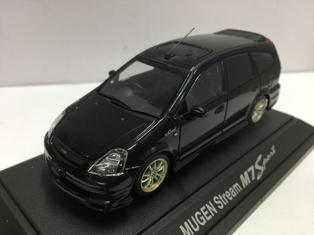 EBBRO 1/43 HONDA MUGEN STREAM M7 SPORT BLACK (43288) (C1213-90), 興趣及遊戲, 玩具&  遊戲類- Carousell