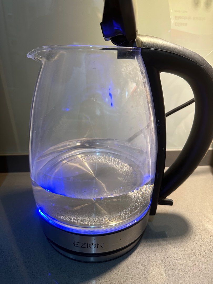 Ezion 1.7L glass kettle