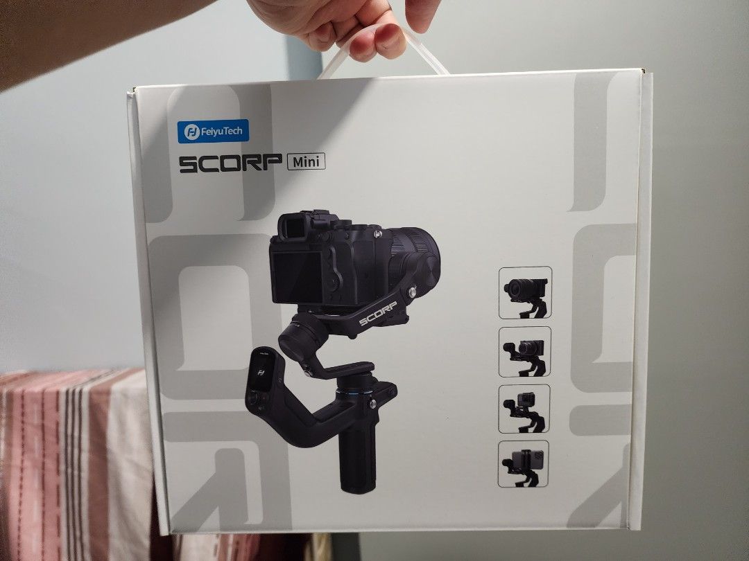 Feiyu Scorp Mini, Photography, Photography Accessories, Gimbals &  Stabilisers On Carousell