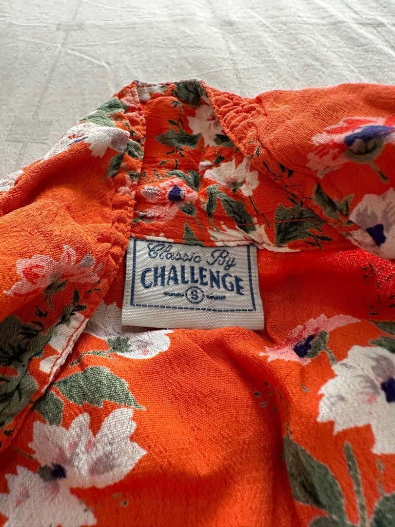 Floral Orange Maxi Dress (Category: Dresses) located in Makati City. Submitted by cbcchua (Listing ID 1201736763, Image 3). Description: Bought this in Australia and worn once for fitting. RFS: Orange is not my color. .