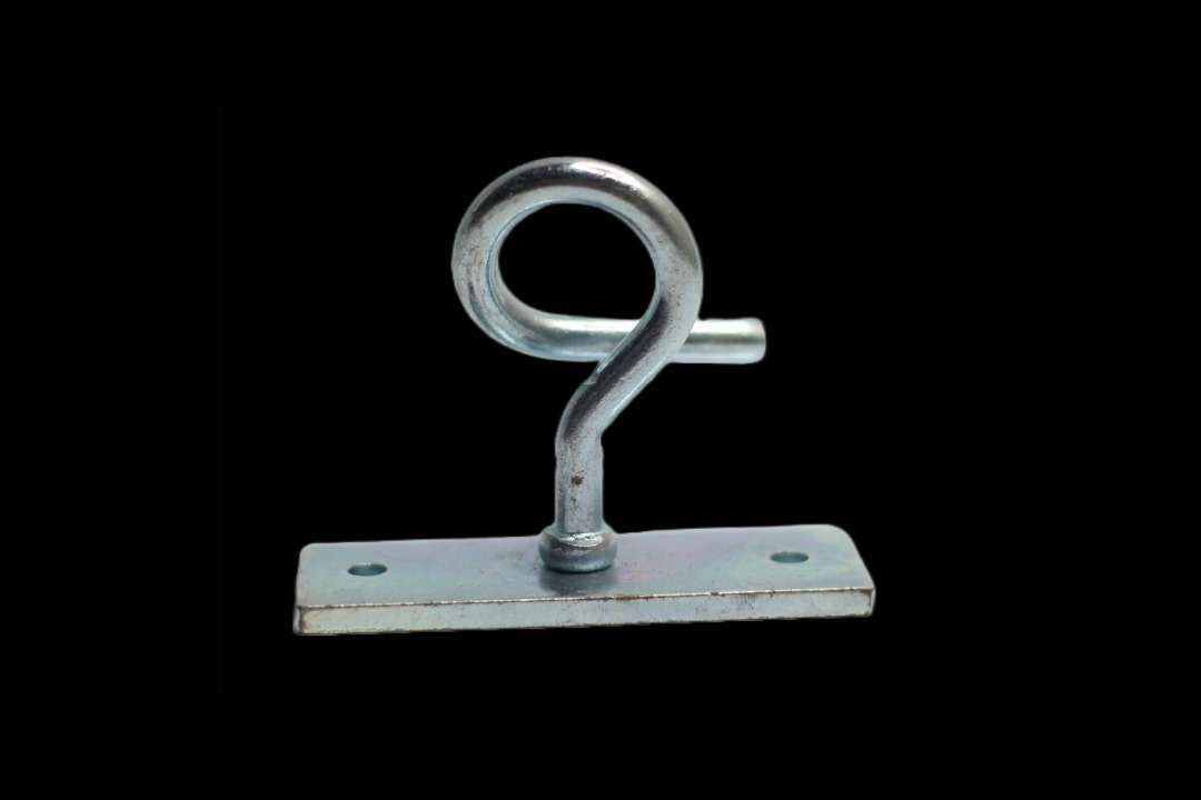 FTTH C TYPE SPIRAL HOOK, DROP CABLE WIRE CLAMP, STAINLESS STEEL with 2