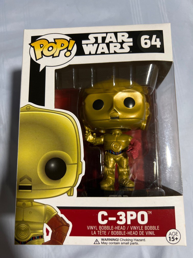 Funko Pop Star Wars 64 C 3PO Hobbies Toys Toys Games on
