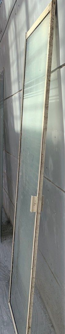 Glass Shower Enclosure Set (Fixed and Movable) (Category: Bathroom & Kitchen Fixtures) located in Marikina City. Submitted by twentyfoursevensale (Listing ID 1201714014, Image 2). Description: Prevent water from the shower from getting to other parts of your comfort room; maintain cleanliness and orderliness in the bathroom by installing this glass enclosure Used but in good condition shower enclosure (just needs to be washed) The one with cream 