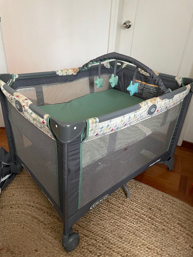 Graco pack and play, Babies & Kids, Baby Nursery & Kids Furniture, Cots