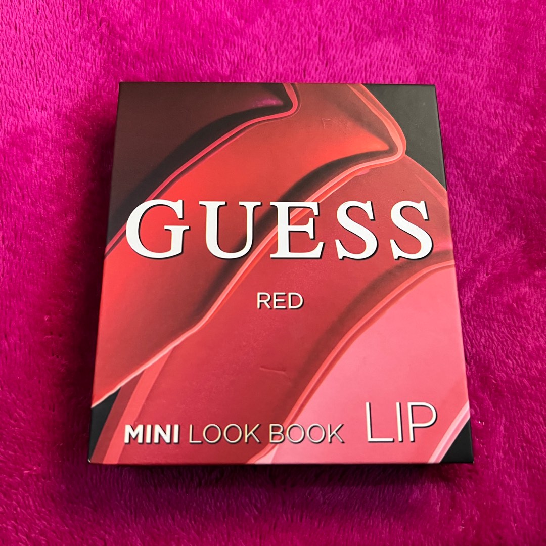 GUESS Mini Look Book Lip Red Hard To Find, Beauty & Personal Care, Face ...
