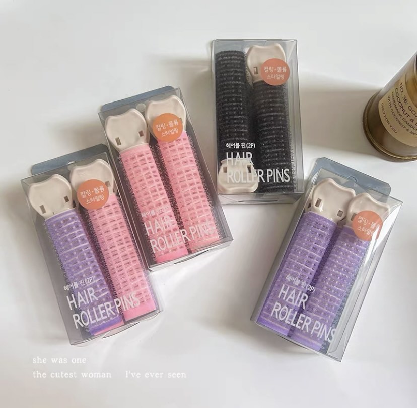 Hair Roller Clips Korean, Women's Fashion, Watches & Accessories, Hair