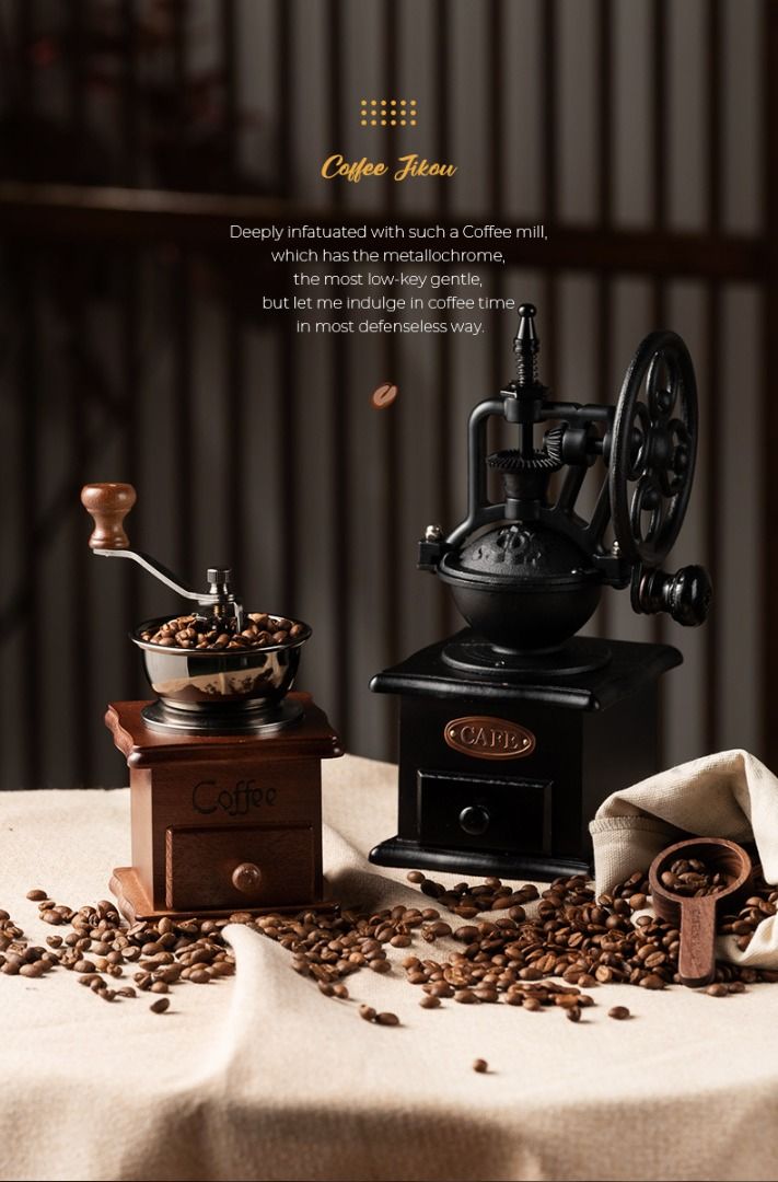 Hand Grinder Coffee Machine Home Coffee Bean Grinder Small Coffee