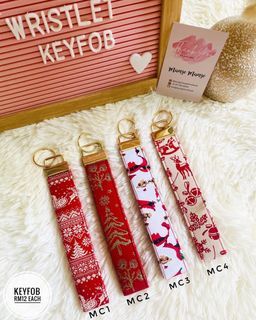 Handmade Wristlet Keyfob Keychain